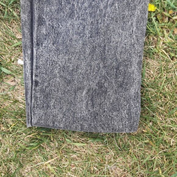 DEADSTOCK Black Vintage 90s Acid Wash High Waist Roper Plus Sized Jeans - Picture 3 of 12